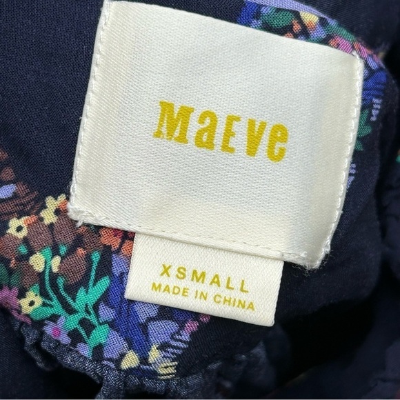 Anthropologie Maeve Aldin bird button down shirt - Picture 7 of 9